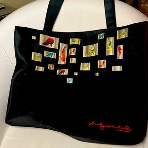 Andy Warhol Foundation High Heel Tote Bag